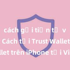 cách gửi tiền từ ví trust Cách tải Trust Wallet trên iPhone tại Việt Nam